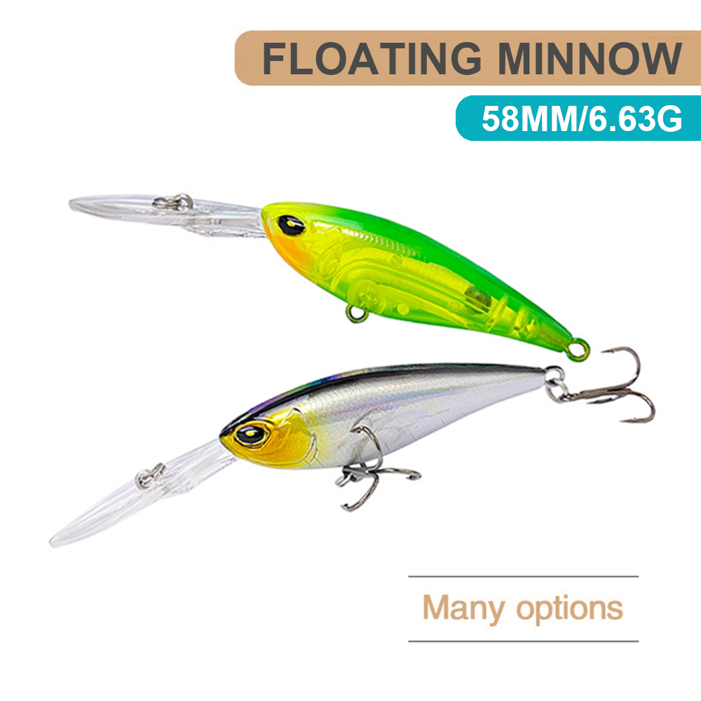 Fishing Lure Jerkbait - 5.8cm 6.63g Przynęty wędkarskie Pływający Minnow
