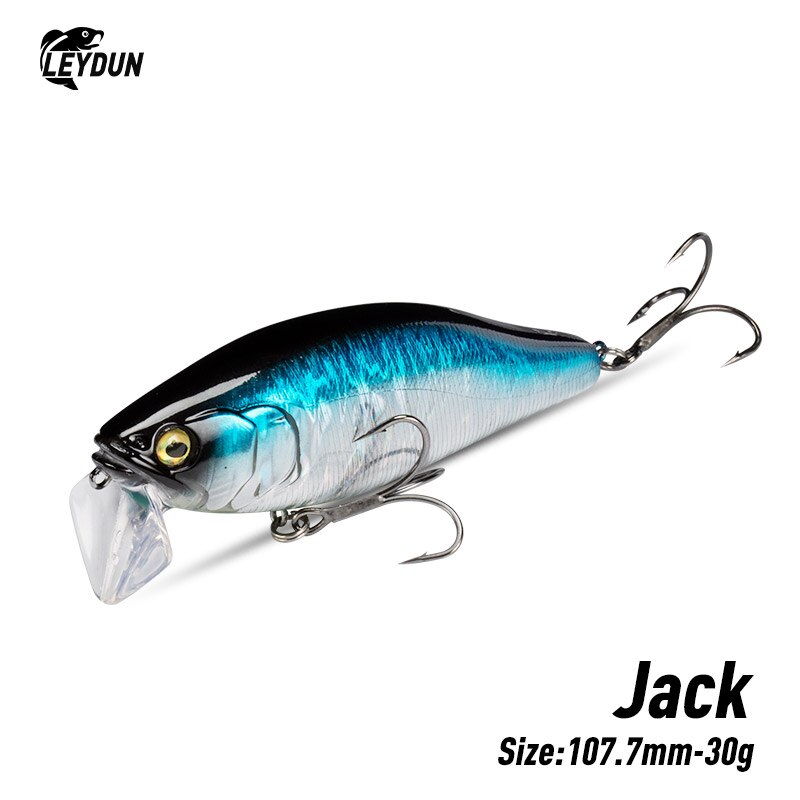 Fishing Lure Jerkbait - I-JACK Minnow przynęty 107.7mm 30g pływające