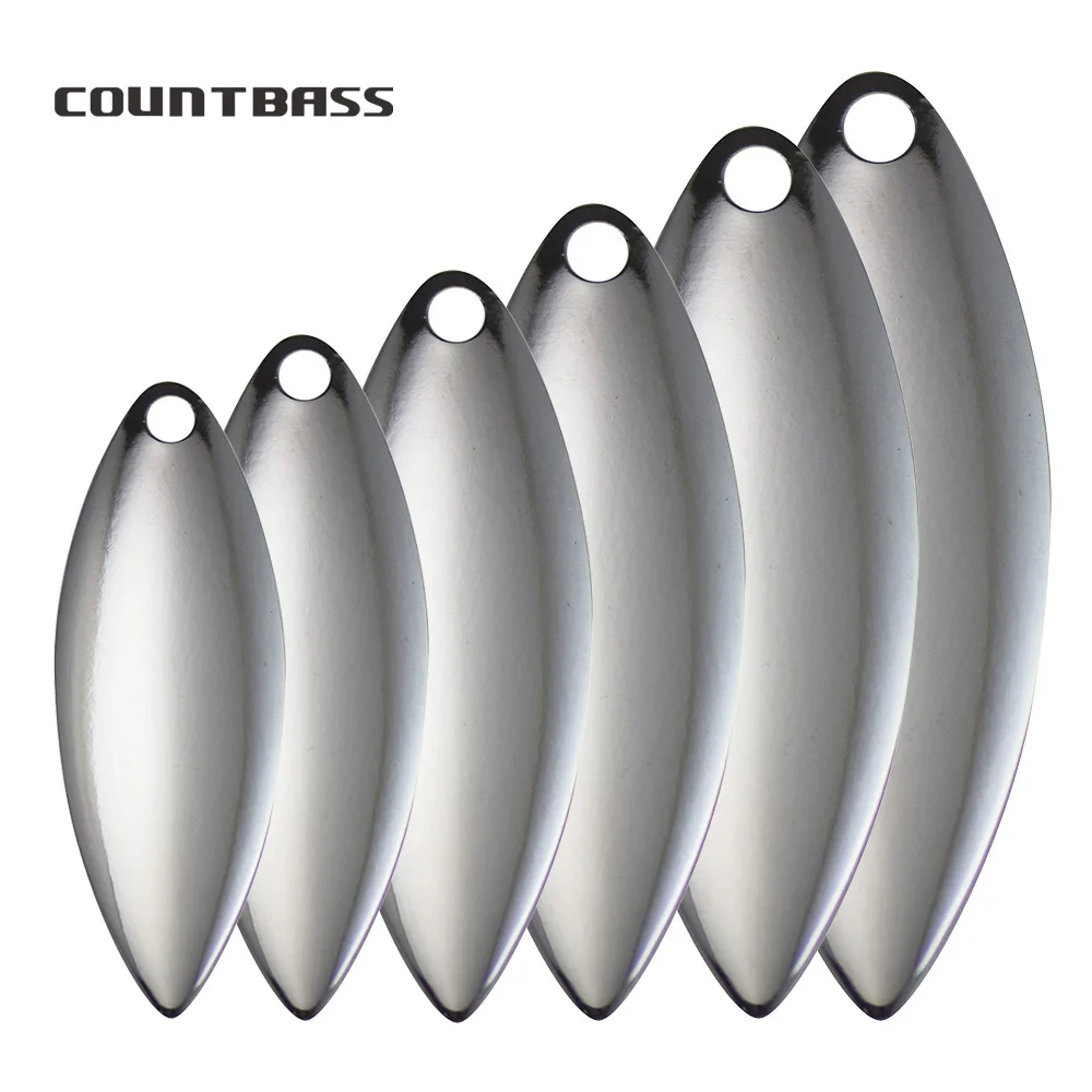 Fishing Lure Spinnerbait - Countbass 50 szt. Nikielowe Stalowe Ostrza