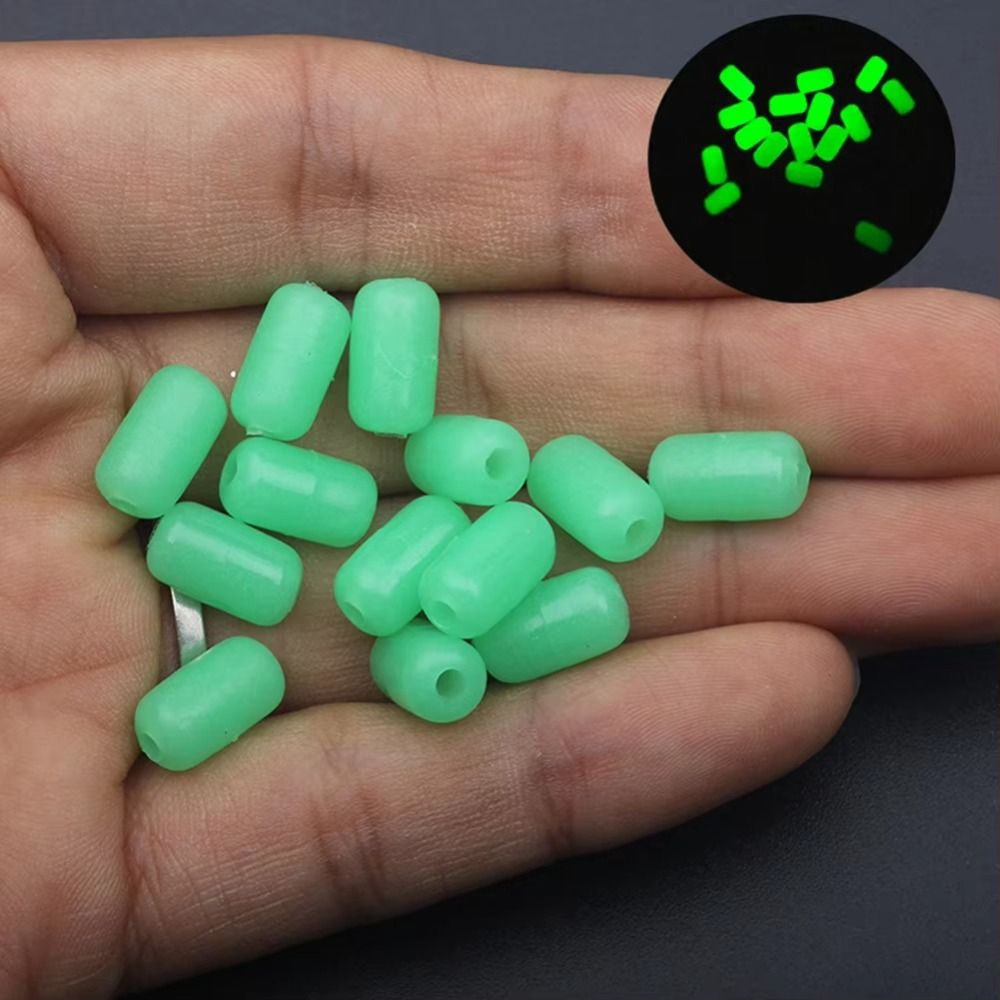 Fishing Lure Soft Plastic - 100 sztuk/worek świecące wędkarskie miękkie pływaki