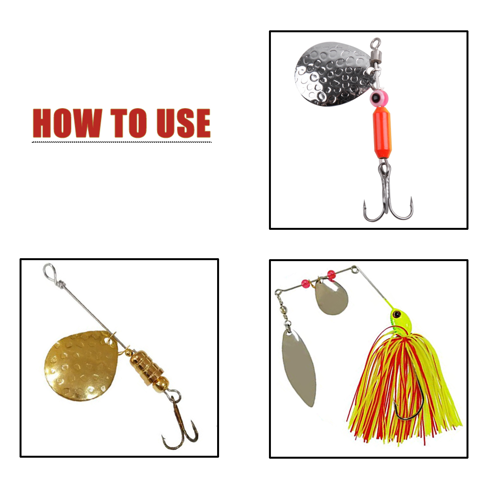 50 sztuk przynęta wędkarska Sp – Fishing Lure Buzzbait recenzja i cena
